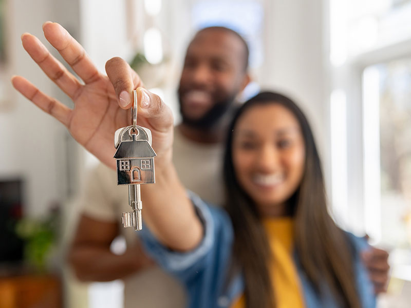 Homeowners holding the keys
