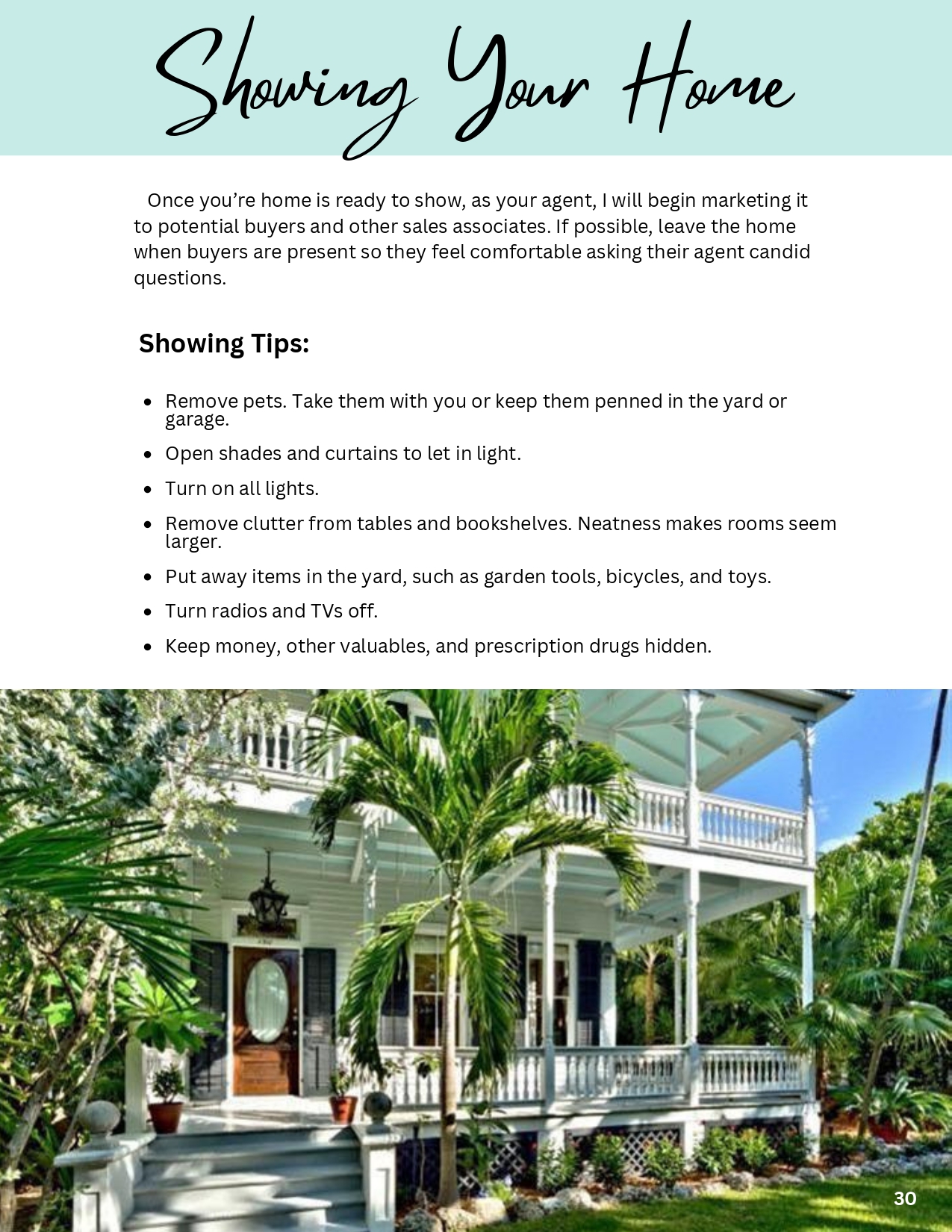 Showing Your Home