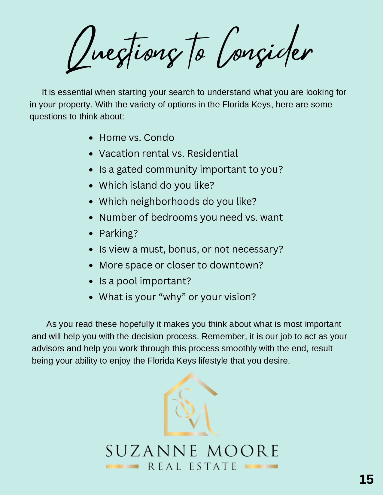 Questions to Consider