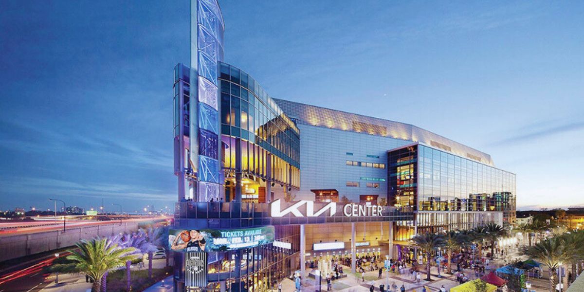 Newly renamed Kia Center