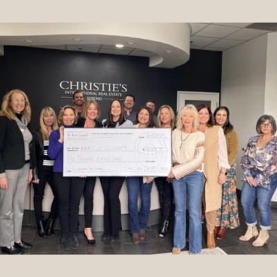 Christie's International Real Estate Sereno Donation Big Brothers Big Sisters