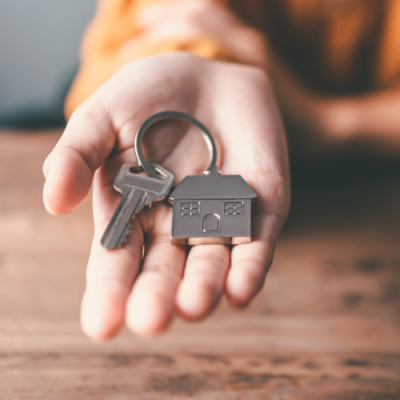 keys in hand
