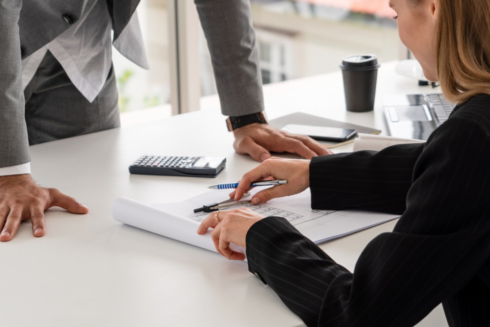 Sellers explaining the breakdown