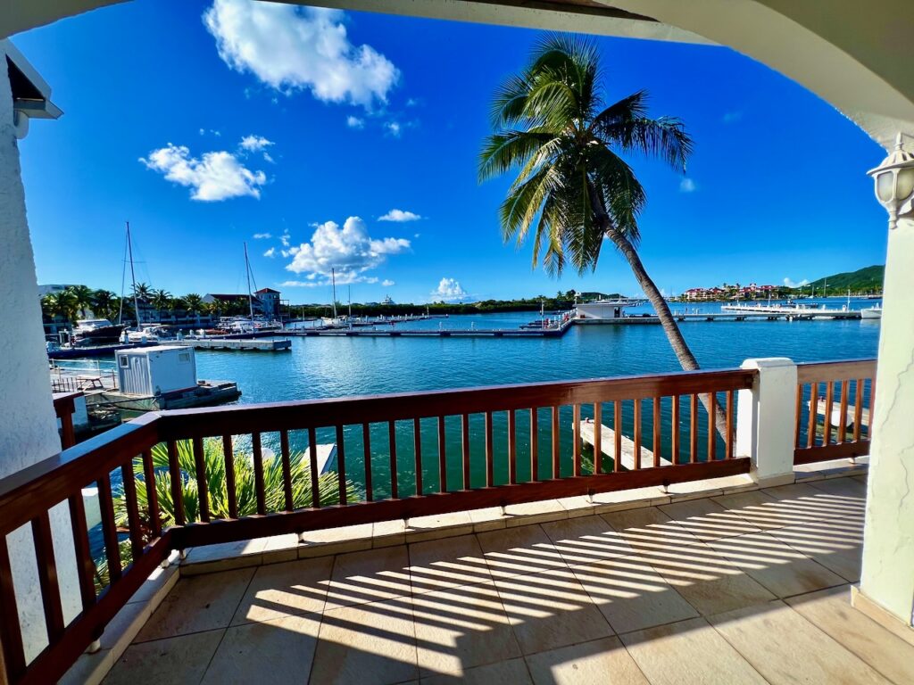 Waterfront Luxurious Condo + Boat Dock, Simpson Bay, Real Estate SXM