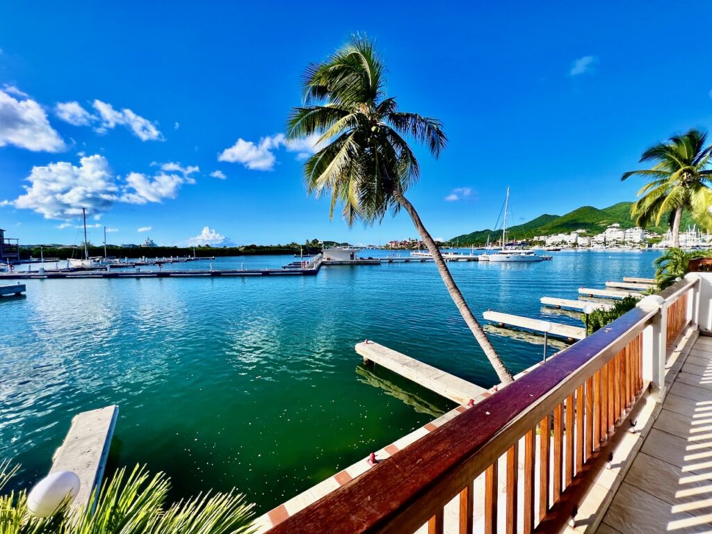 Waterfront Luxurious Condo + Boat Dock, Simpson Bay, Real Estate SXM