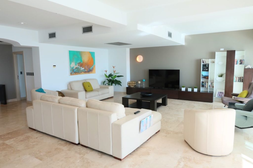 Luxury Beachfront Penthouse at Cupecoy St. Maarten with Stunning Caribbean Views