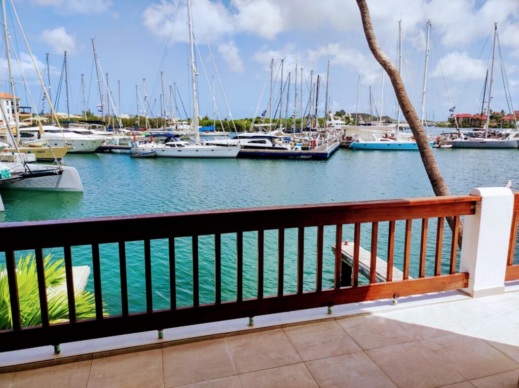 Waterfront Luxurious Condo + Boat Dock, Simpson Bay, Real Estate SXM