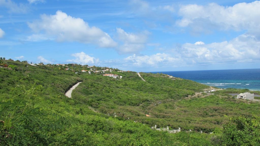 Real Estate Red Pond St Maarten Beachfront 18.8 acres