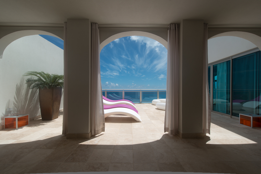 Luxury Beachfront Penthouse at Cupecoy St. Maarten with Stunning Caribbean Views