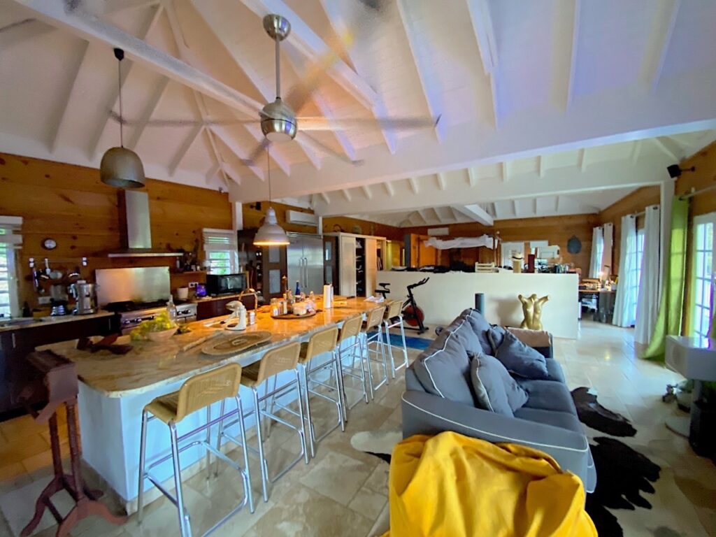 Real Estate Terres Basses St Martin, 4BR 4Baths Home – 10 minutes walk to  Plum Bay Beach