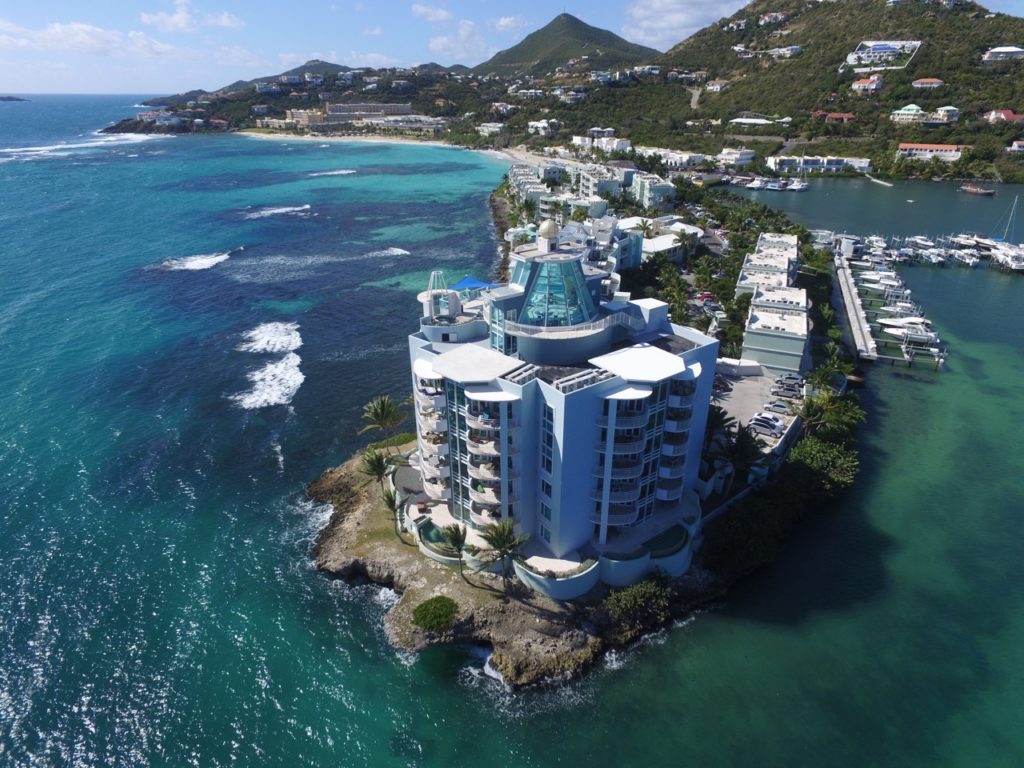 Luxury Waterfront 3BR Condo, The Lighthouse Oyster Pond, Real Estate St. Maarten SXM
