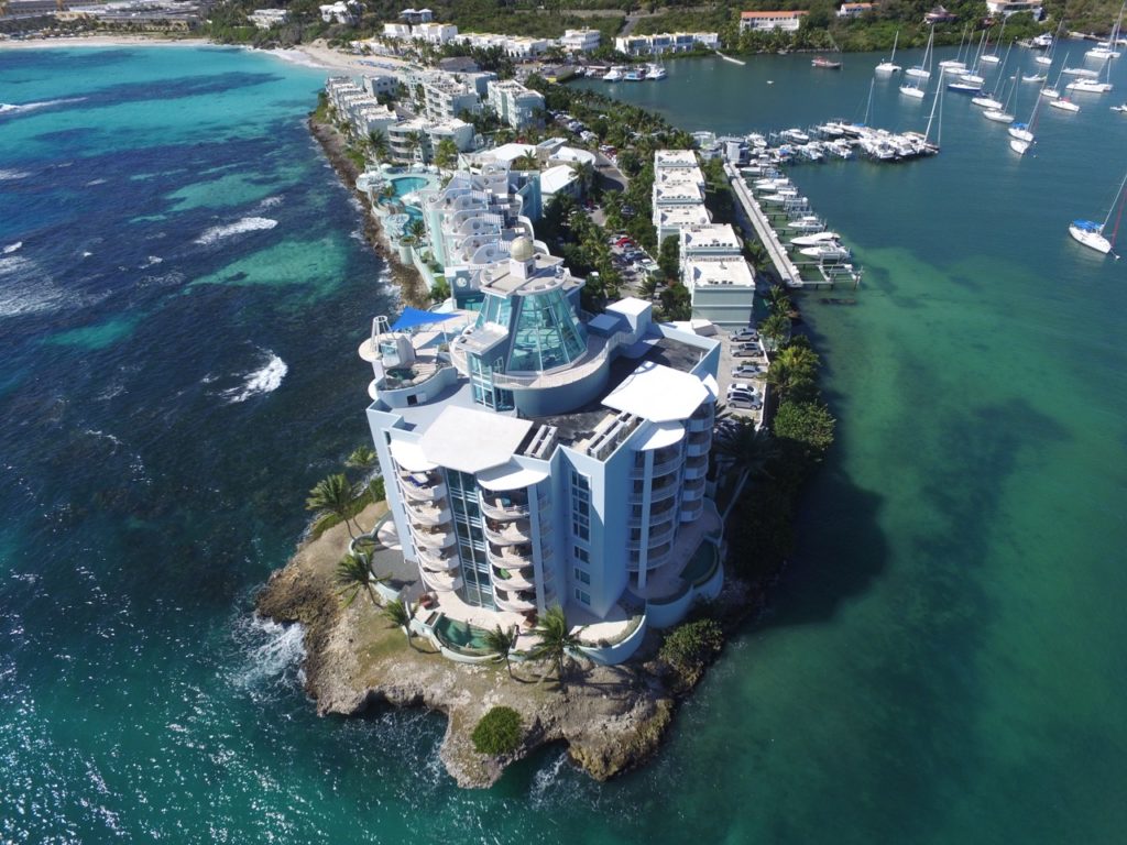 Luxury Waterfront 3BR Condo, The Lighthouse Oyster Pond, Real Estate St. Maarten SXM