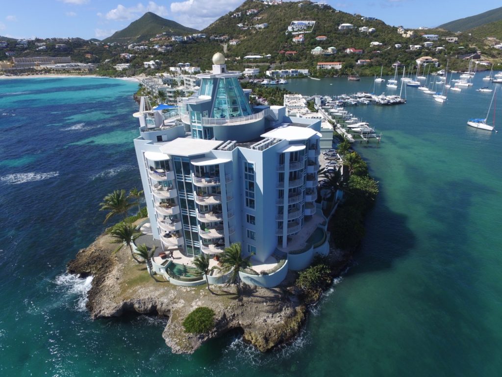 Luxury Waterfront 3BR Condo, The Lighthouse Oyster Pond, Real Estate St. Maarten SXM