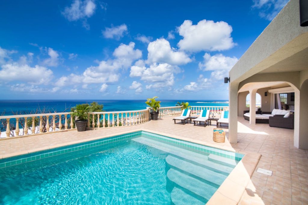 Luxurious Villa Vacation Rental, Bisou de Soleil, Pelican Key, Real Estate St. Maarten