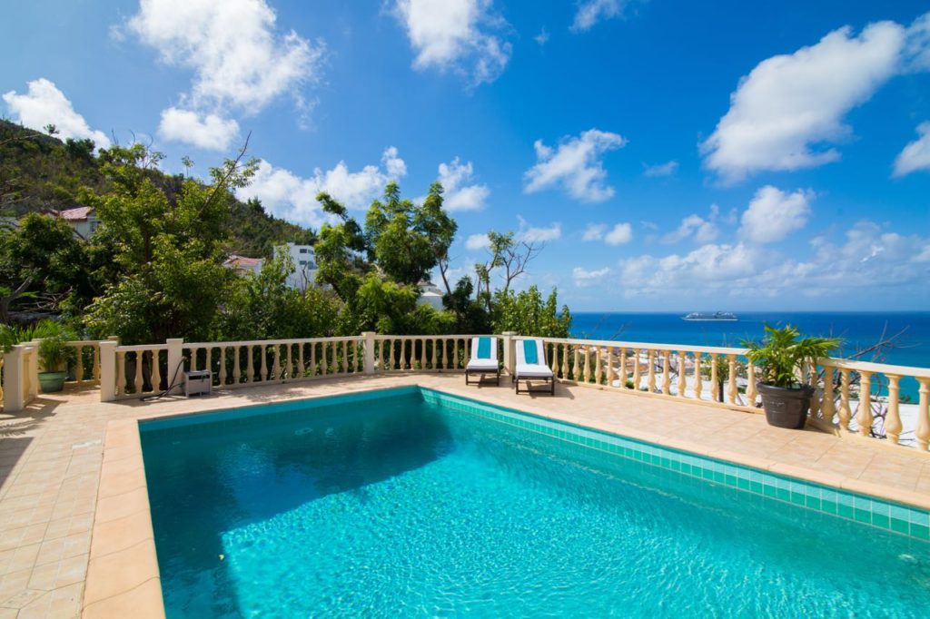 Luxurious Villa Vacation Rental, Bisou de Soleil, Pelican Key, Real Estate St. Maarten