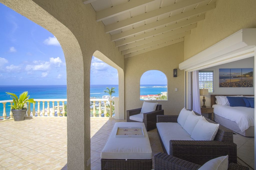 Luxurious Villa Vacation Rental, Bisou de Soleil, Pelican Key, Real Estate St. Maarten