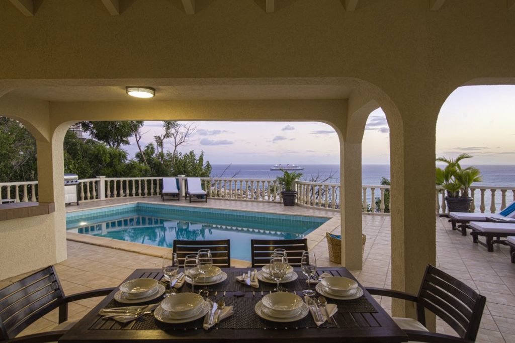 Luxurious Villa Vacation Rental, Bisou de Soleil, Pelican Key, Real Estate St. Maarten