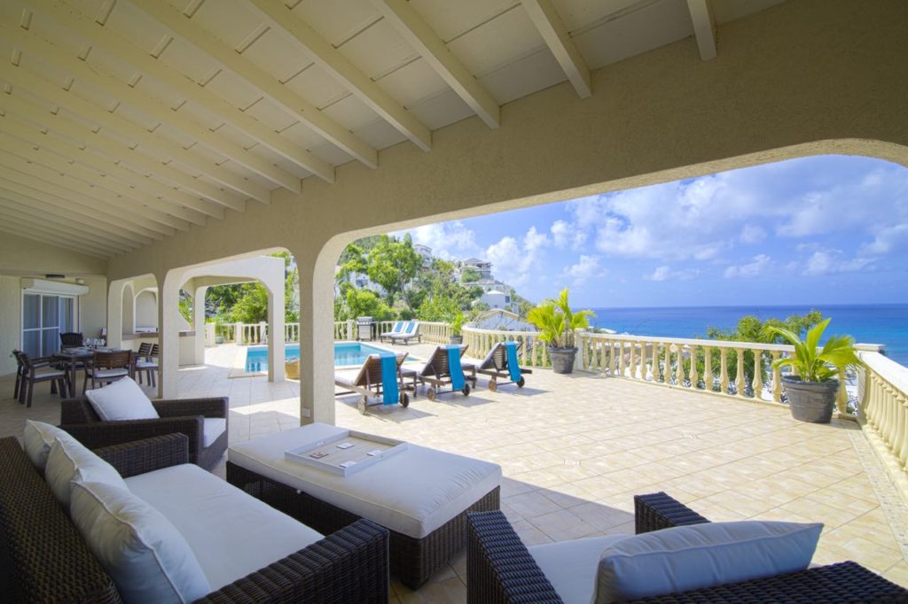 Luxurious Villa Vacation Rental, Bisou de Soleil, Pelican Key, Real Estate St. Maarten