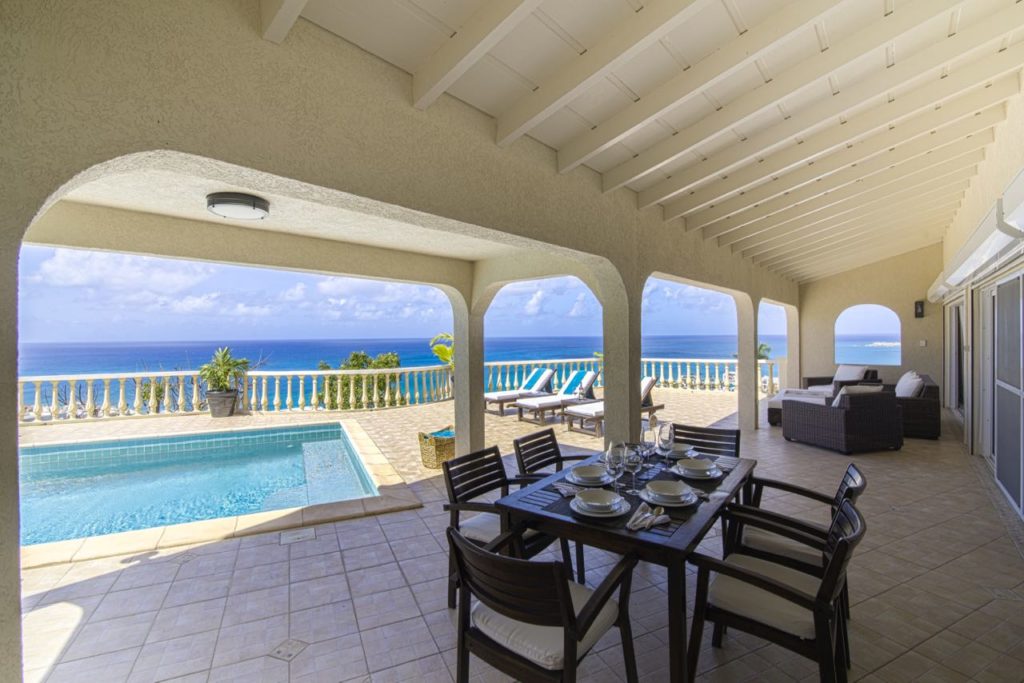 Luxurious Villa Vacation Rental, Bisou de Soleil, Pelican Key, Real Estate St. Maarten