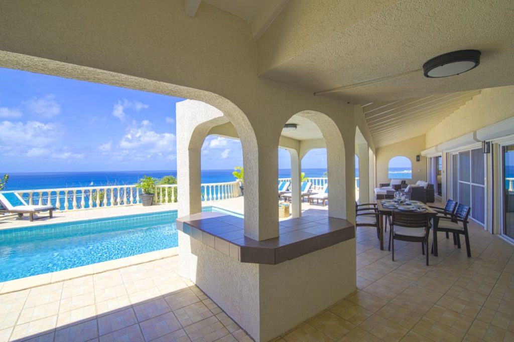 Luxurious Villa Vacation Rental, Bisou de Soleil, Pelican Key, Real Estate St. Maarten
