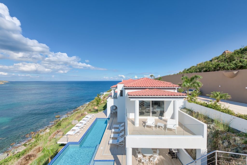 Vacation Short-term Rental, Villa Amlia, Guana Bay, Real Estate SXM