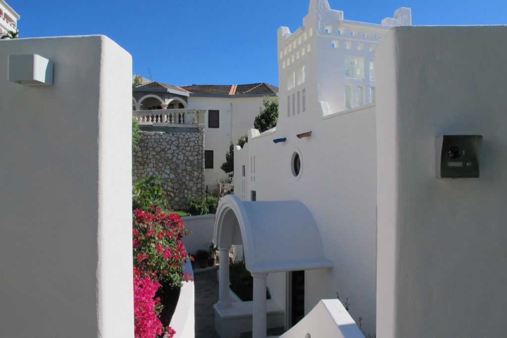 Modern Mediterranean Hillside villa, Pelican Key, Real Estate,  SXM