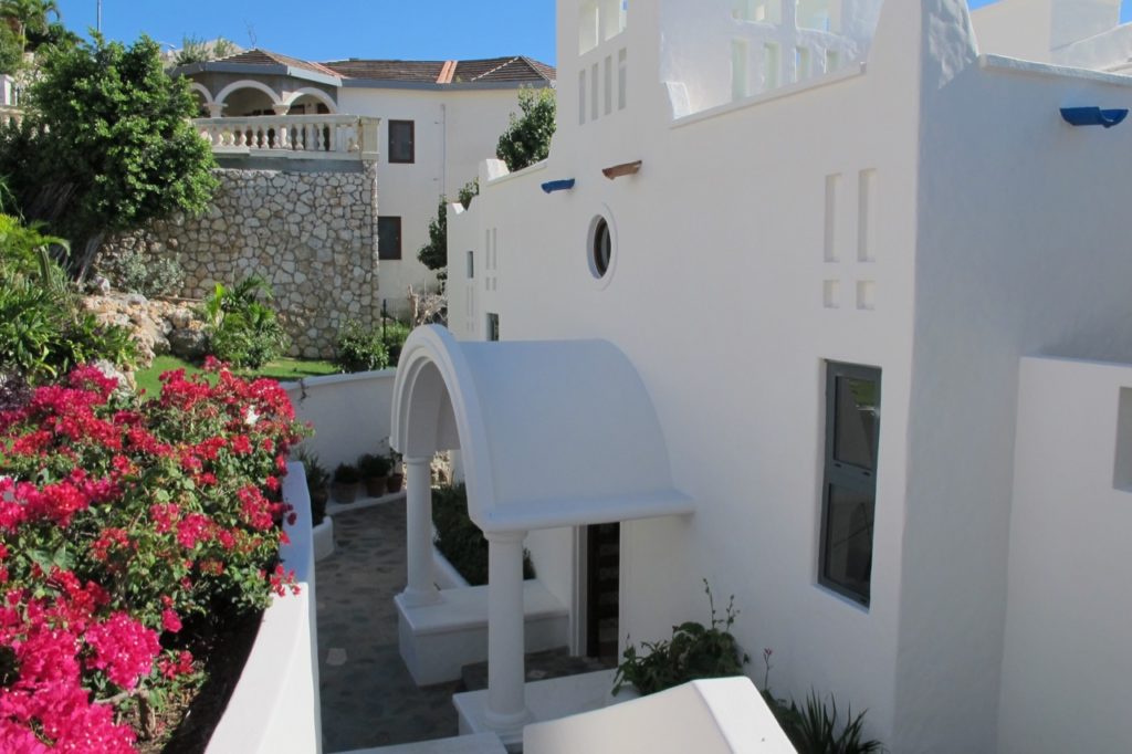 Modern Mediterranean Hillside villa, Pelican Key, Real Estate,  SXM