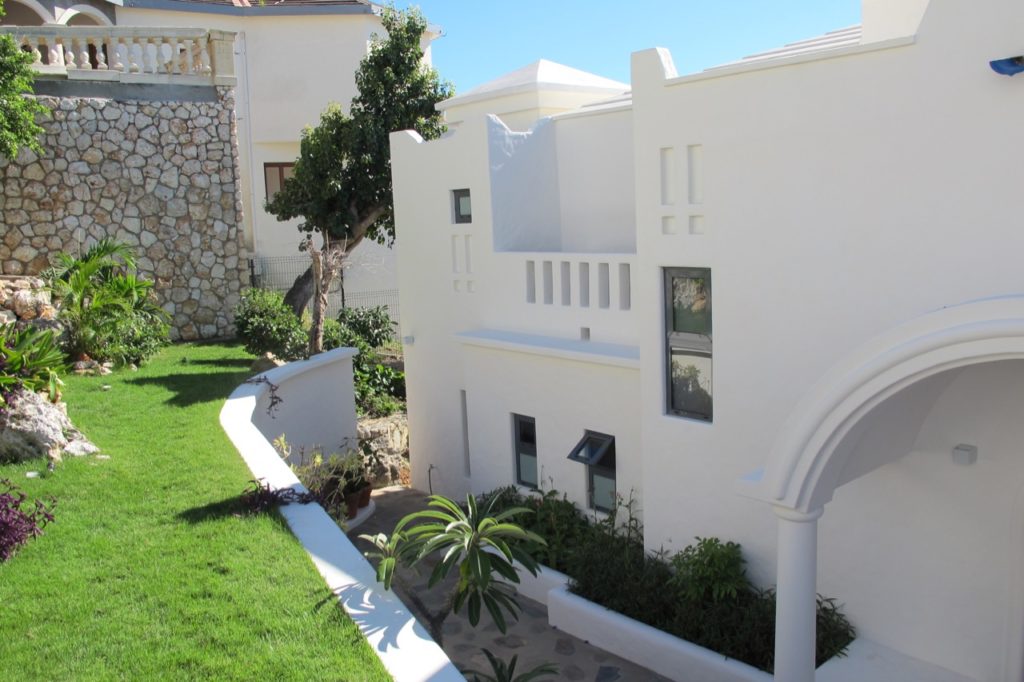 Modern Mediterranean Hillside villa, Pelican Key, Real Estate,  SXM