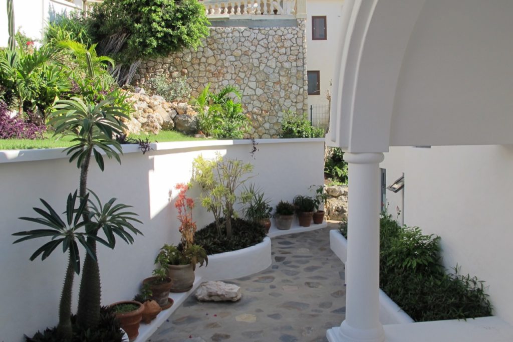 Modern Mediterranean Hillside villa, Pelican Key, Real Estate,  SXM