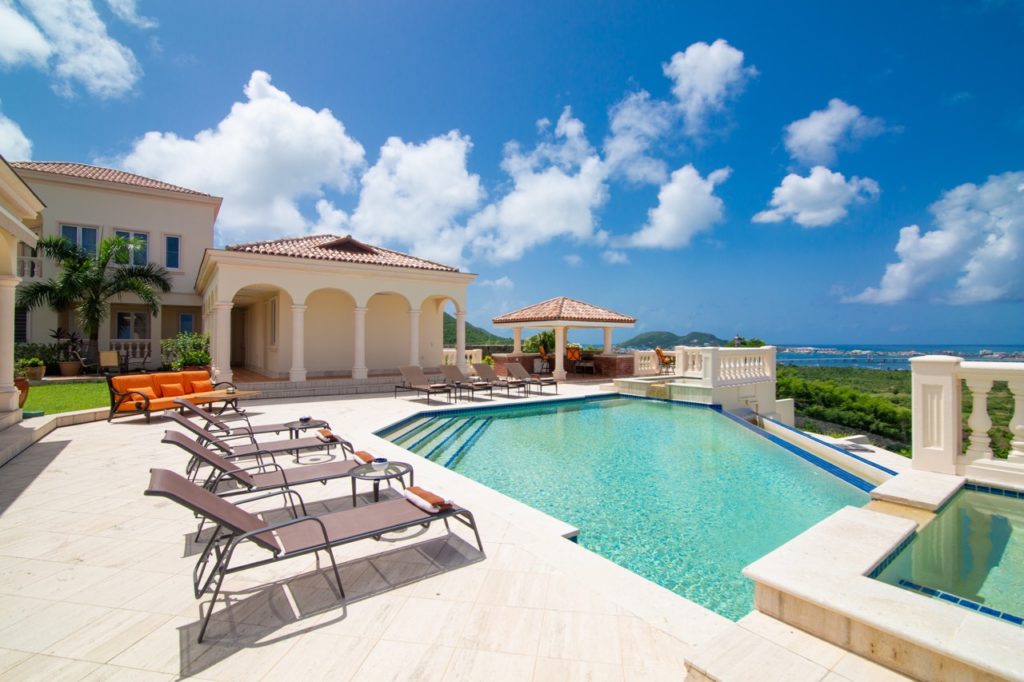 St. Martin Vacation Rental, The Garden Bellevue, Real Estate St. Martin, SXM