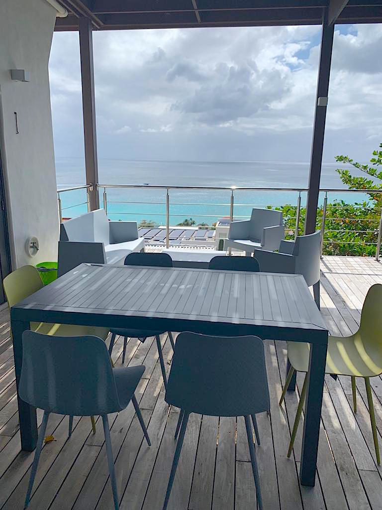 Modern Mediterranean Hillside villa, Pelican Key, Real Estate,  SXM