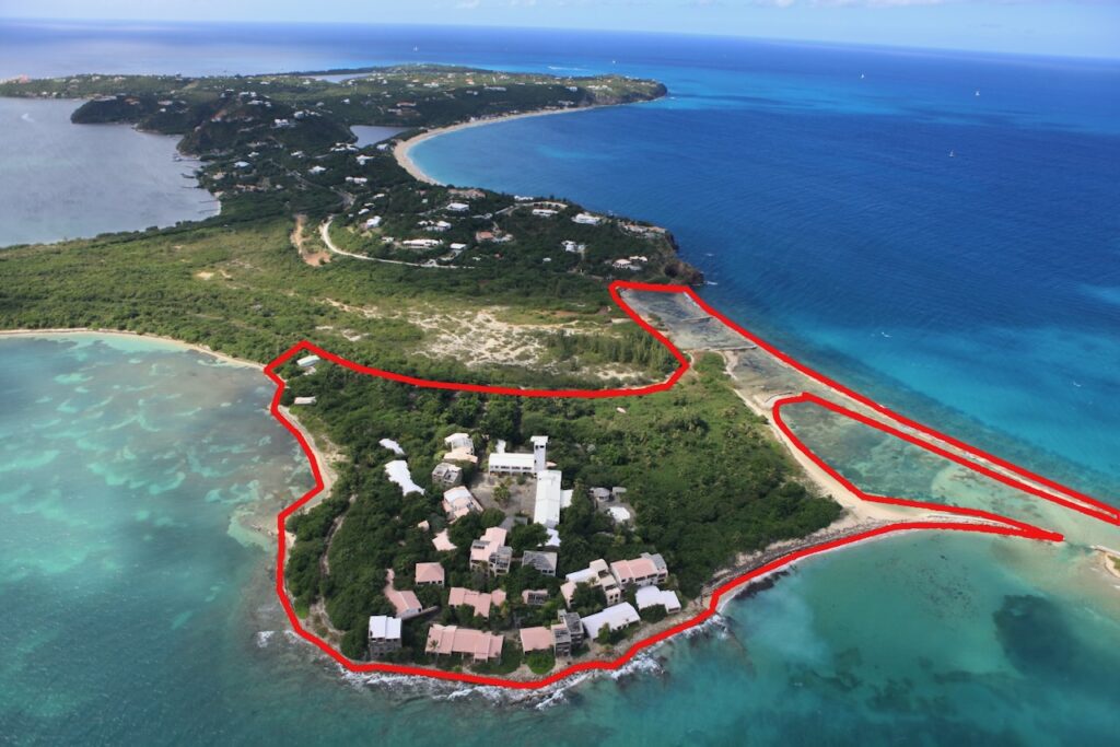 Real Estate St Martin,Beachfront Property, 27 Acres ( 11 Hectare )