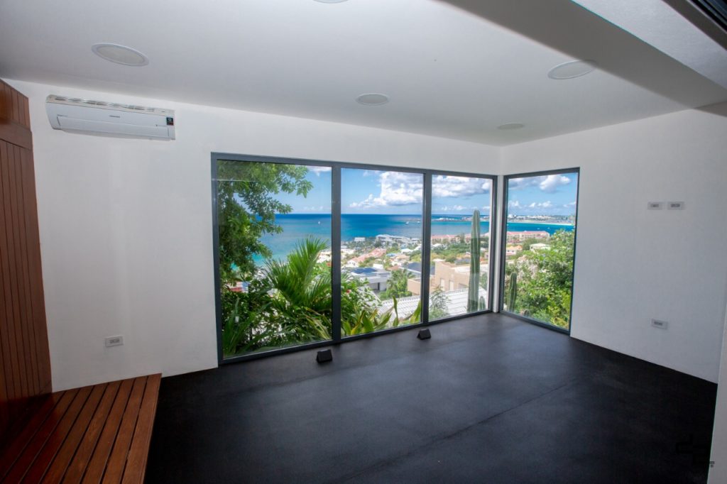 Modern Mediterranean Hillside villa, Pelican Key, Real Estate,  SXM