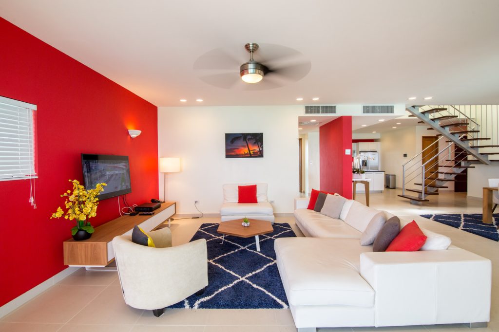 Beachfront Penthouse, 3Br, 3Bths, Deluxe Real Estate SXM