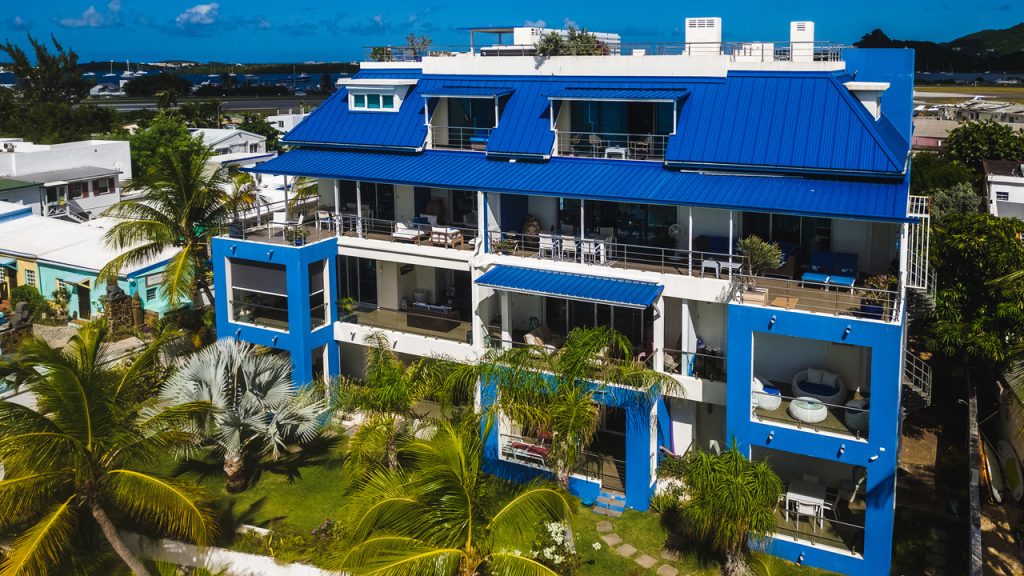 Beachfront Penthouse, 3Br, 3Bths, Deluxe Real Estate SXM