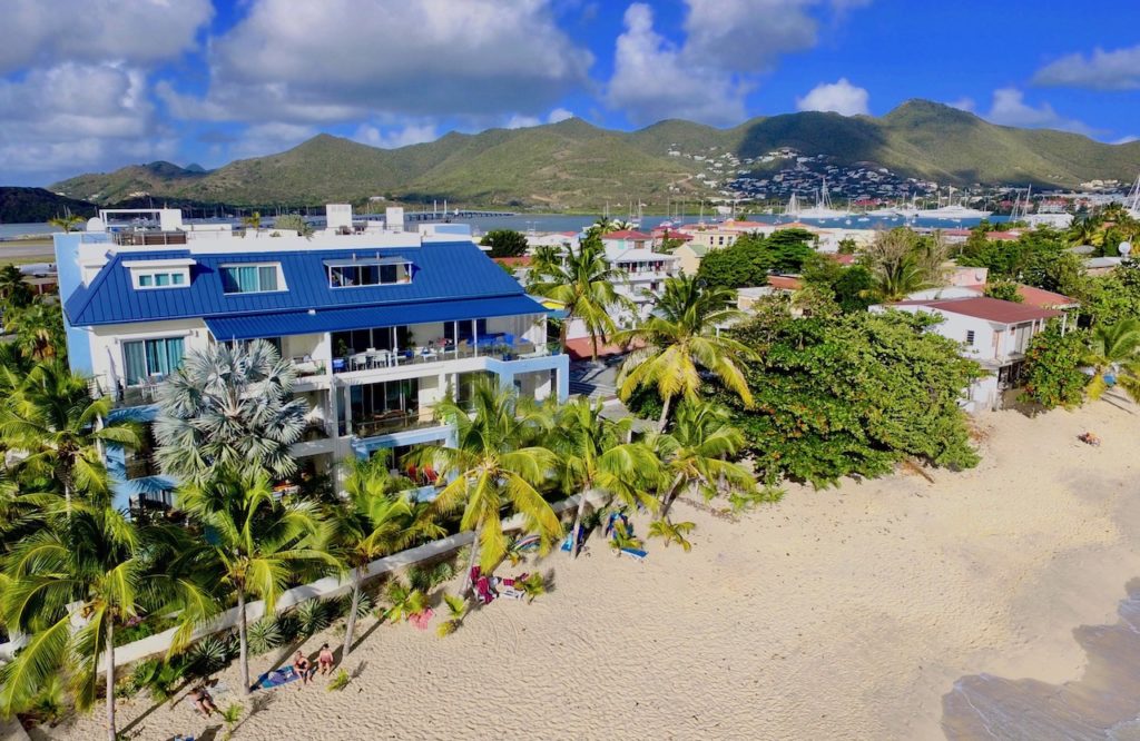 Beachfront Penthouse, 3Br, 3Bths, Deluxe Real Estate SXM