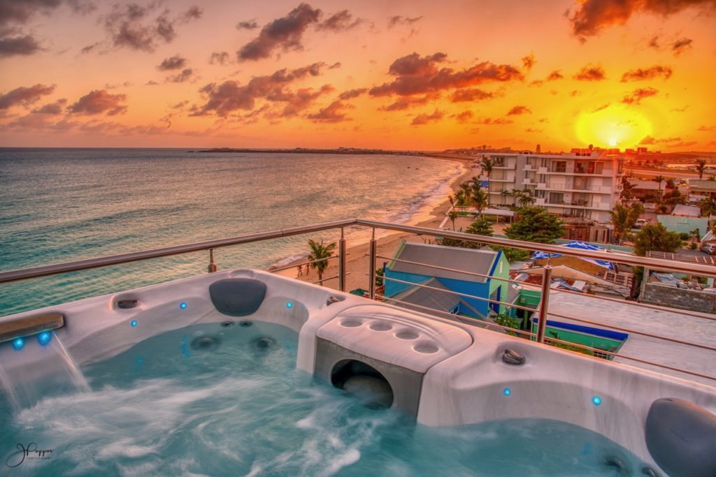 Beachfront Penthouse, 3Br, 3Bths, Deluxe Real Estate SXM