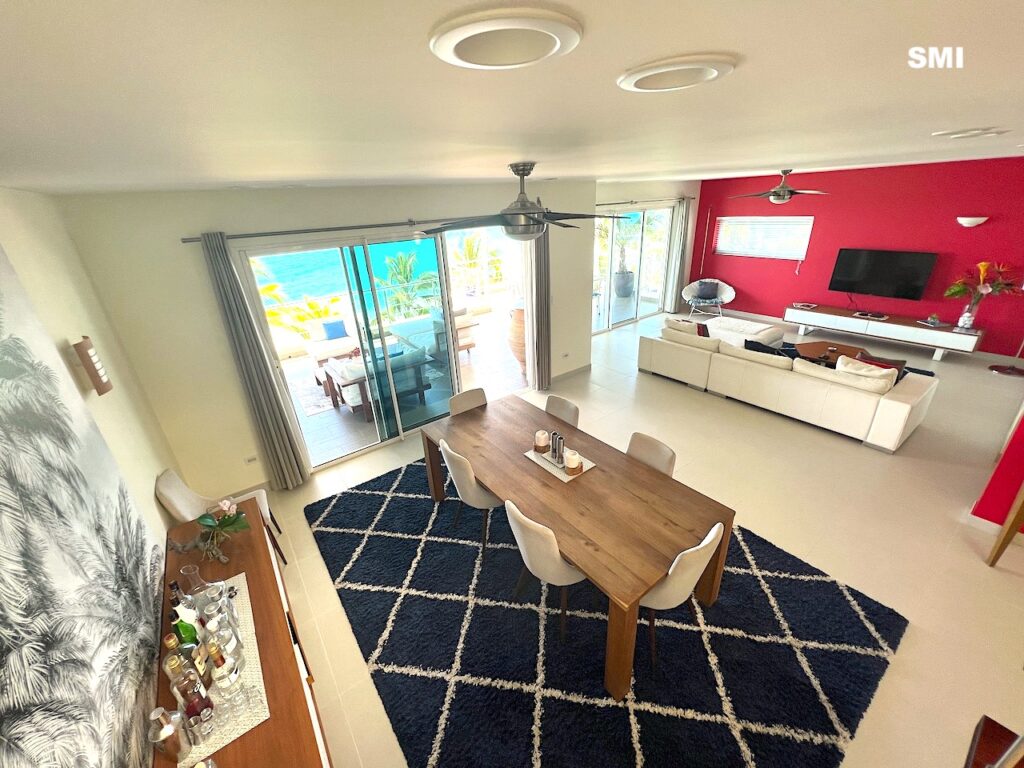 Beachfront Penthouse, 3Br, 3Bths, Deluxe Real Estate SXM