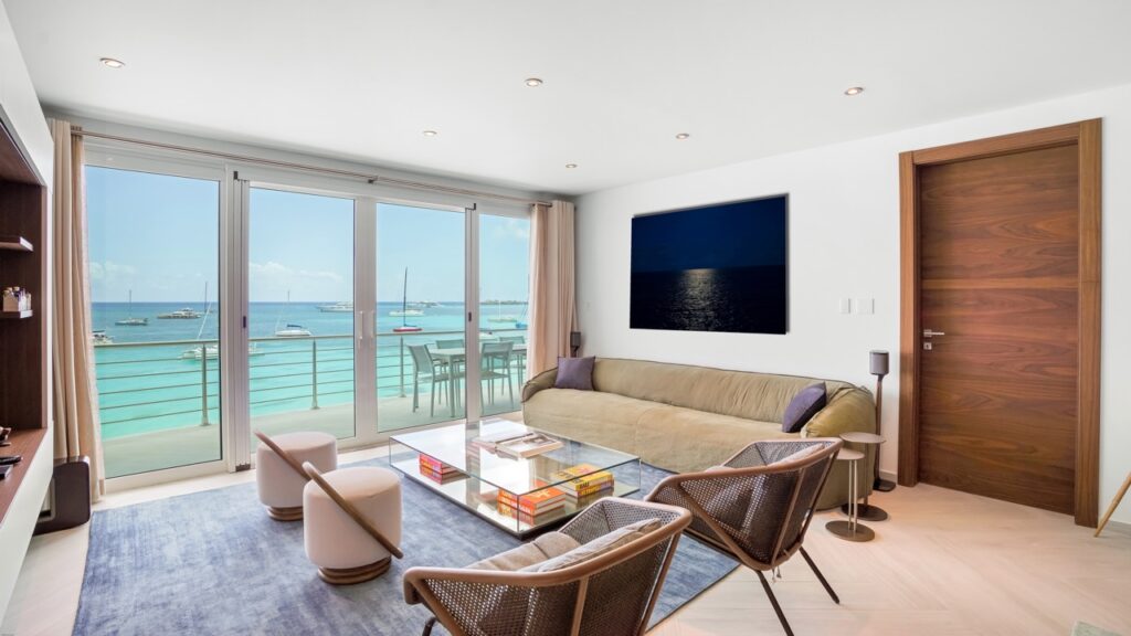 Beachfront Condo, Simpson Bay Beach, Real Estate by SMI Realtors SXM