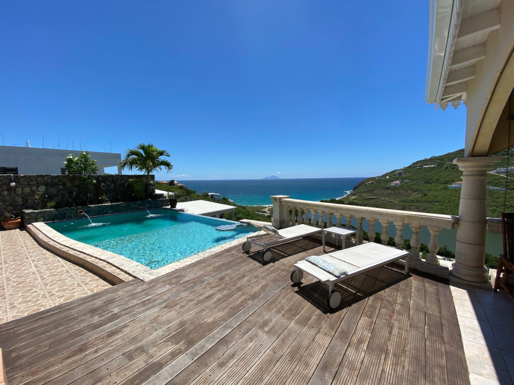 Belair Villa, with magnificent sea view, Prestigious Real Estate, St. Maarten SXM