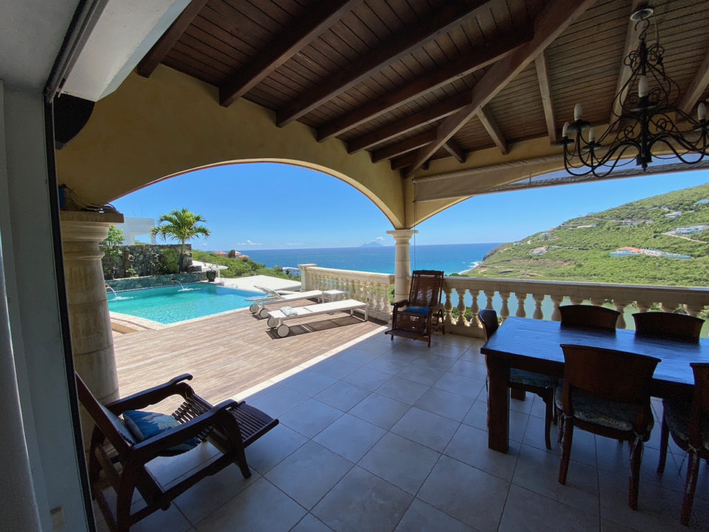 Belair Villa, with magnificent sea view, Prestigious Real Estate, St. Maarten SXM