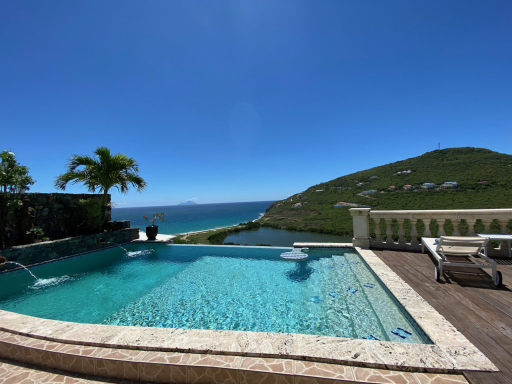 Belair Villa, with magnificent sea view, Prestigious Real Estate, St. Maarten SXM