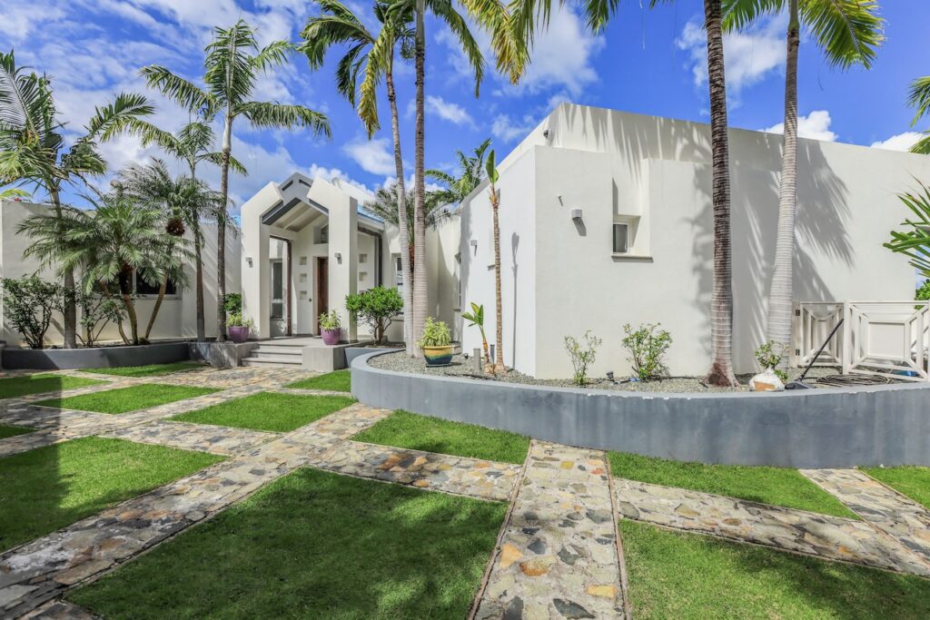 Waterfront Villa and Boat Slip, Real Estate, St. Maarten SXM