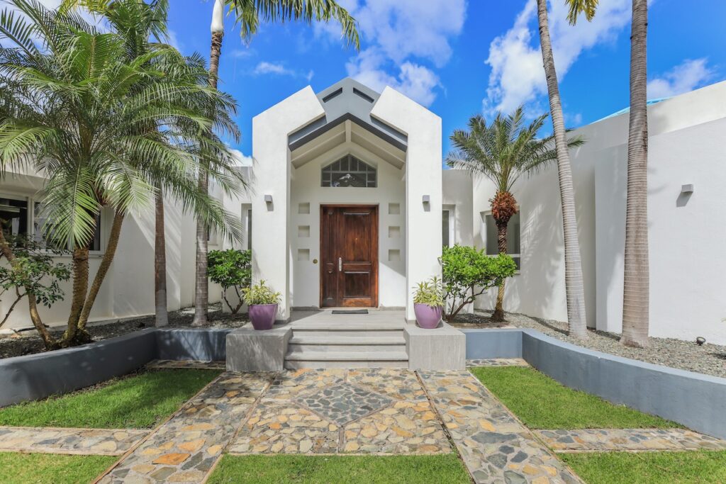 Waterfront Villa and Boat Slip, Real Estate, St. Maarten SXM
