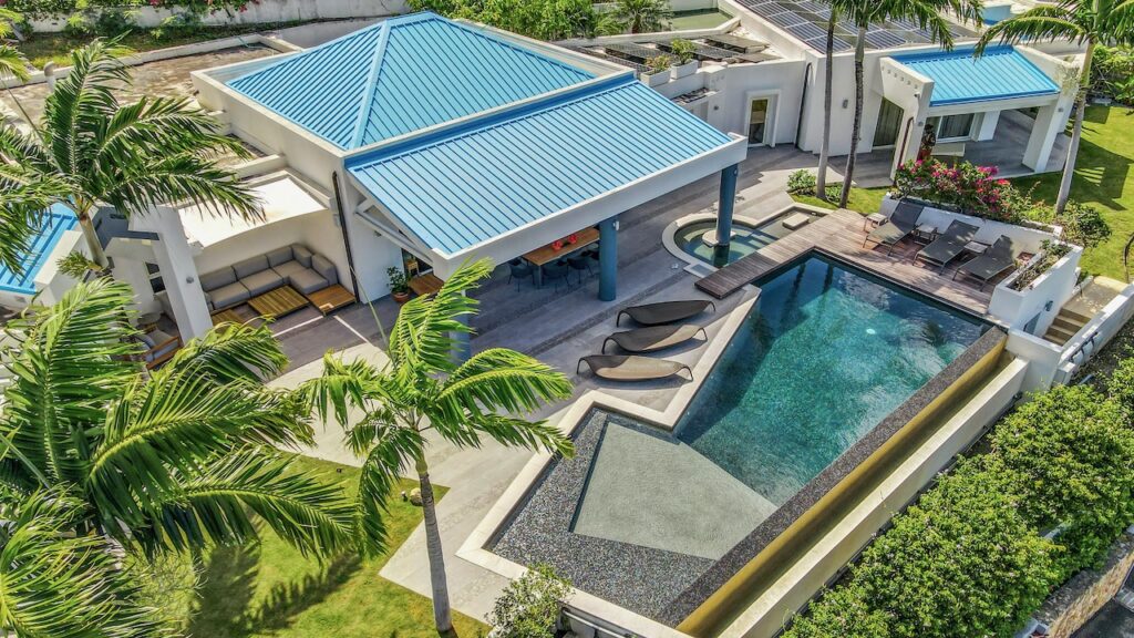 Waterfront Villa and Boat Slip, Real Estate, St. Maarten SXM