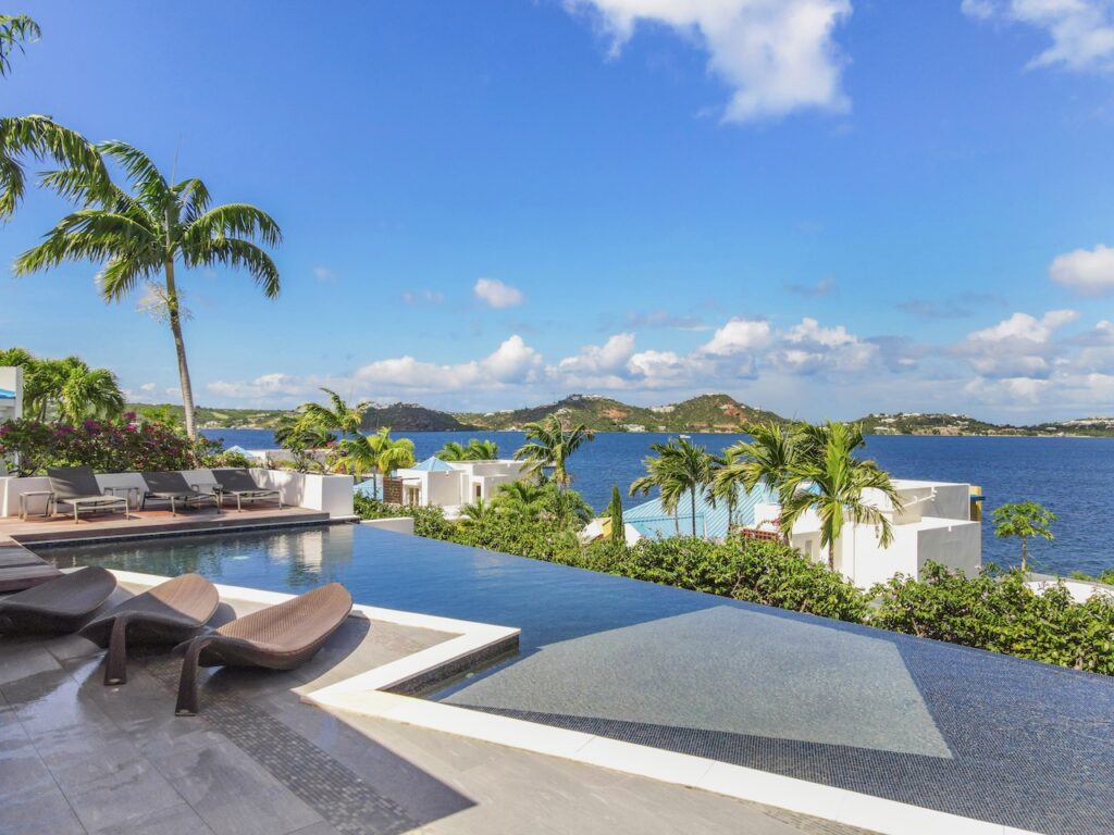 Waterfront Villa and Boat Slip, Real Estate, St. Maarten SXM