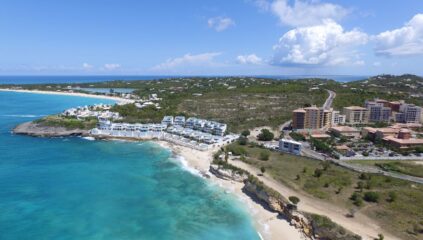 Beachfront Land sale Cupecoy SXM ideal for building Hotel, Commercial, residential