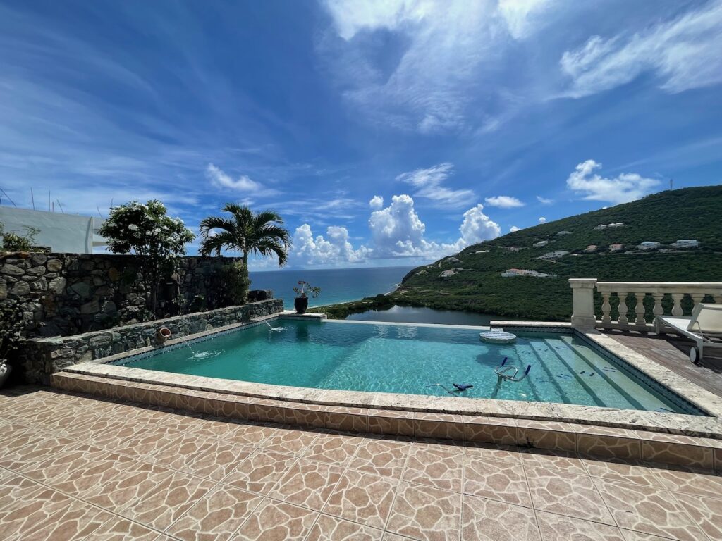 Belair Villa, with magnificent sea view, Prestigious Real Estate, St. Maarten SXM