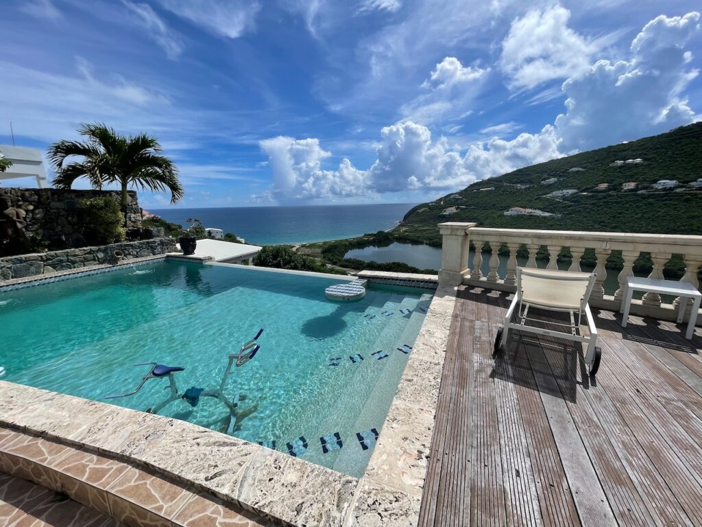 Belair Villa, with magnificent sea view, Prestigious Real Estate, St. Maarten SXM