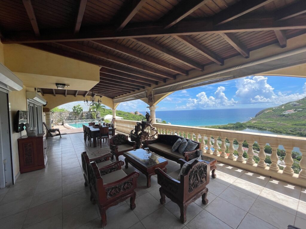 Belair Villa, with magnificent sea view, Prestigious Real Estate, St. Maarten SXM